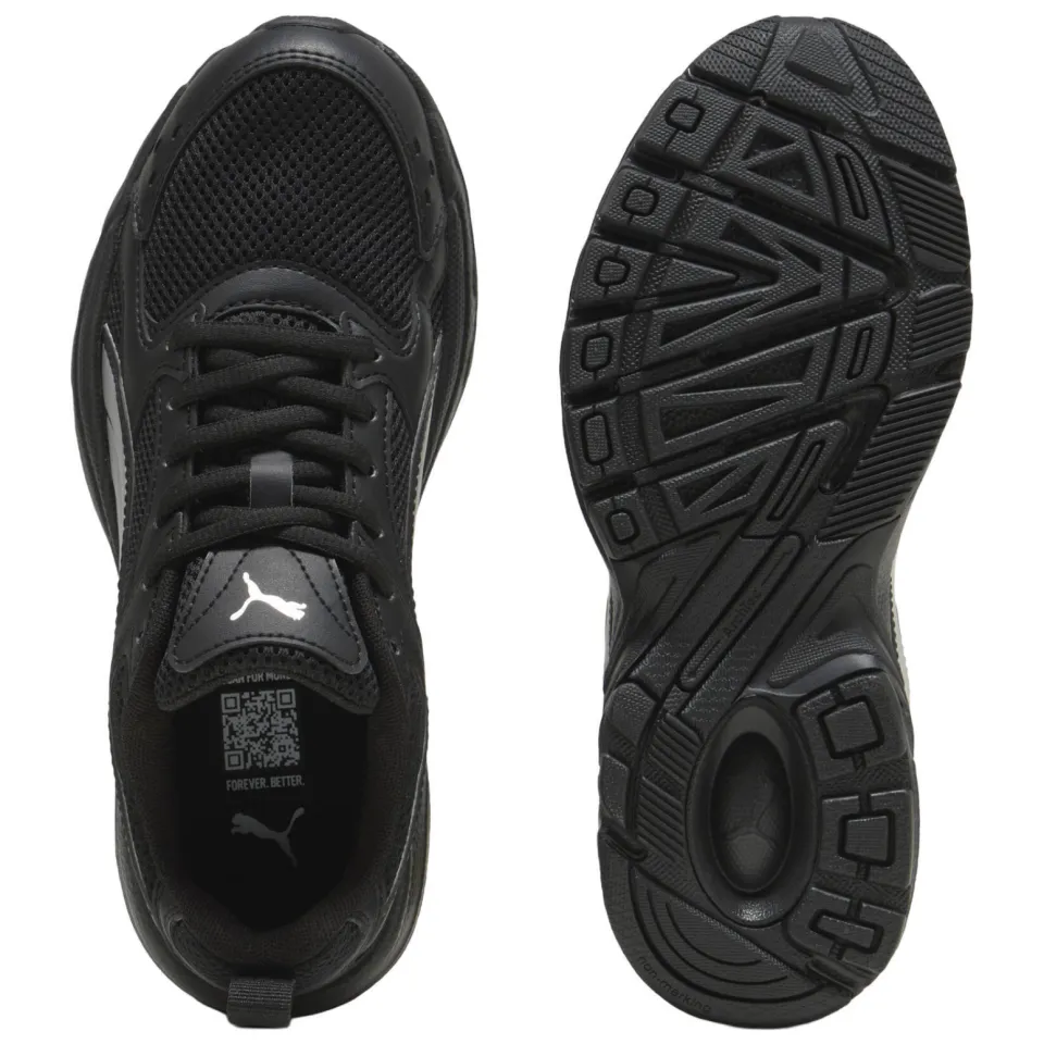 Puma Milenio Tech sneakers zwart/zilverkleurig, foto 4