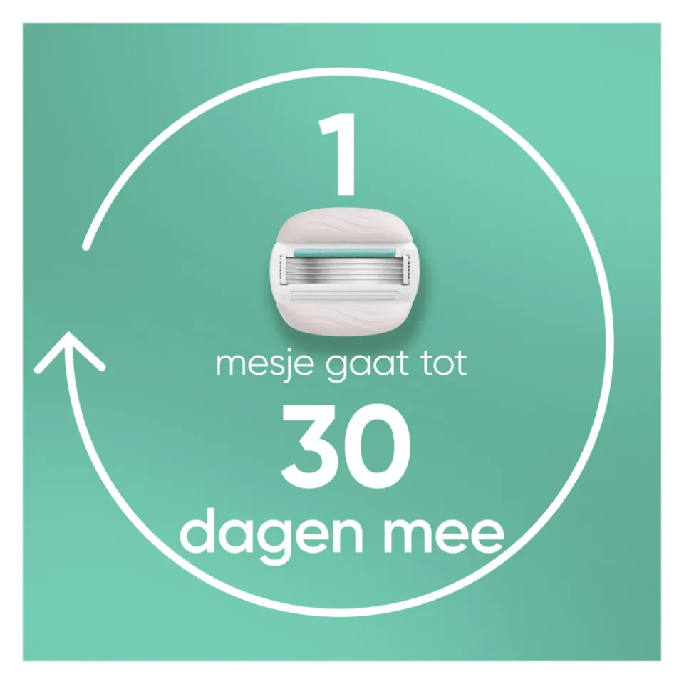 Gillette Venus Pro ComfortGlide Sensitive scheermesjes, foto 4