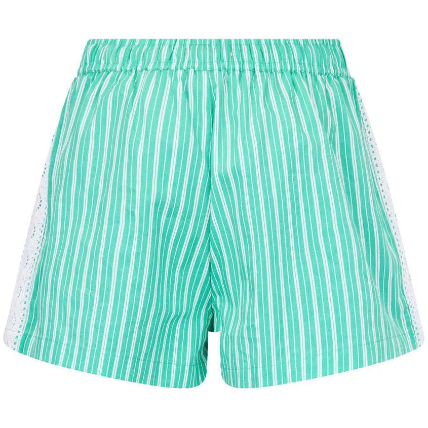 Retour Jeans gestreepte casual short groen, foto 3