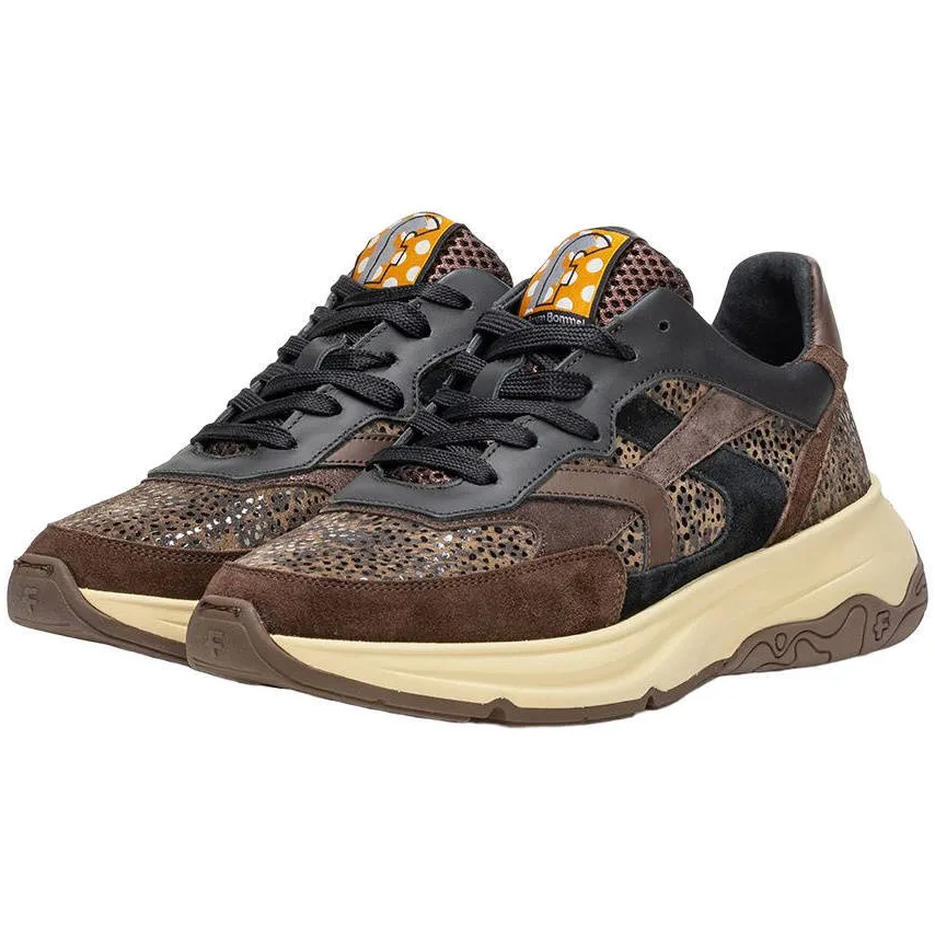 Floris Van Bommel Holli 01.01 leren sneakers - bruin, foto 6