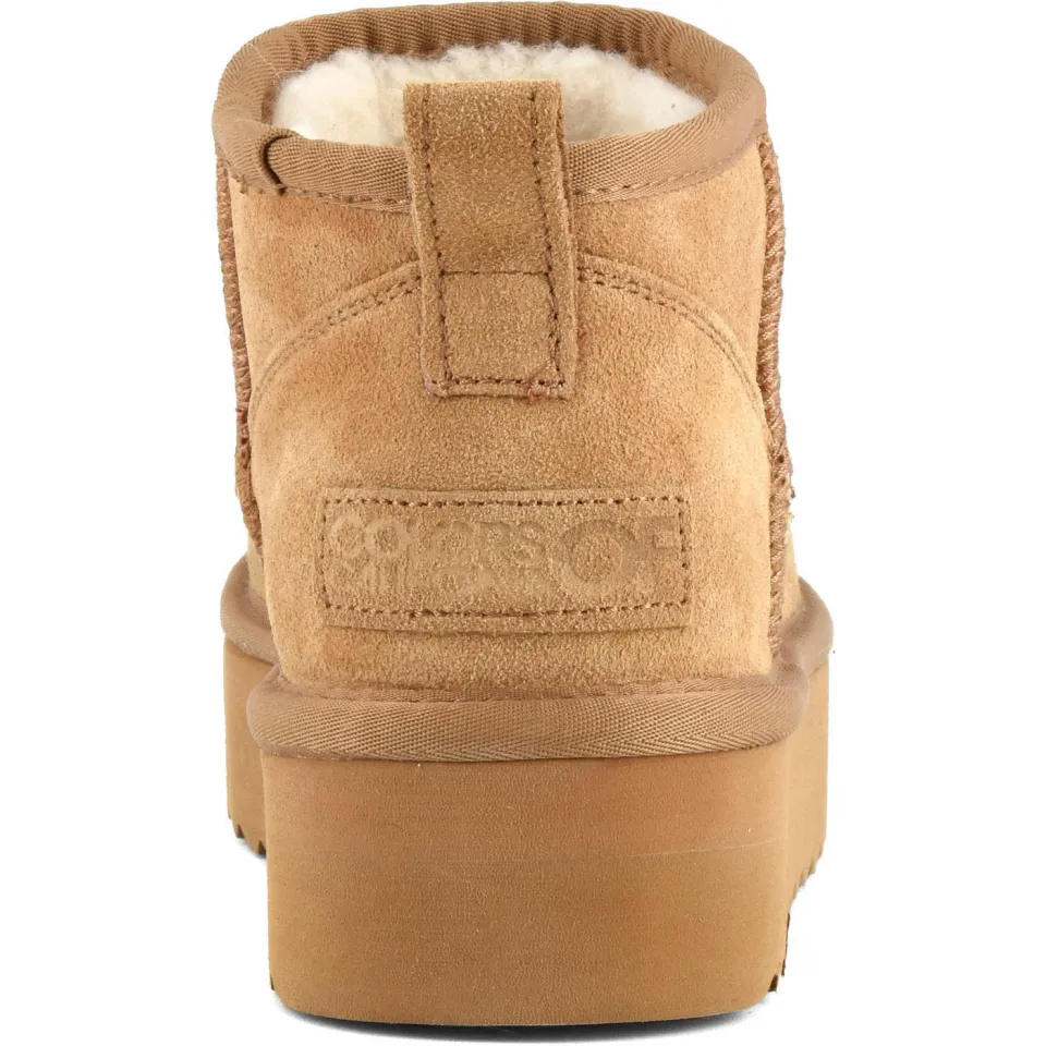 Colors of California suède enkelboots beige, foto 5