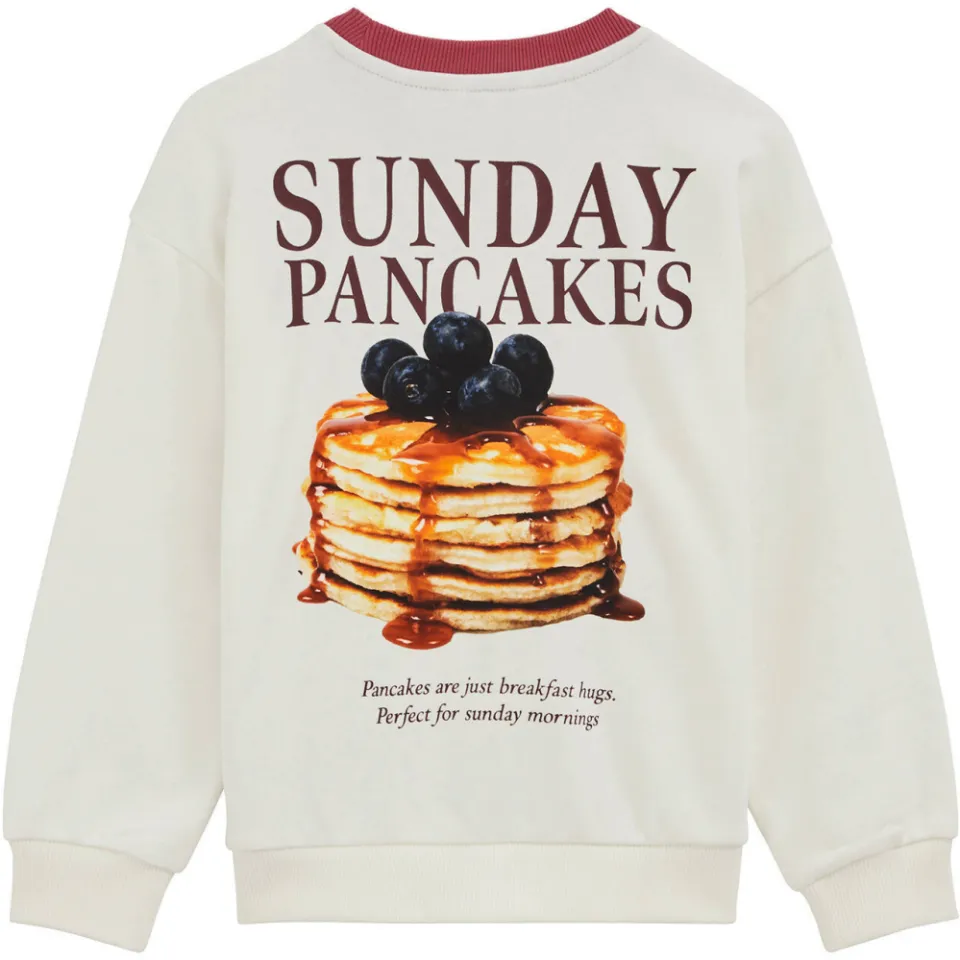 WE Fashion sweater met backprint - ecru, foto 4