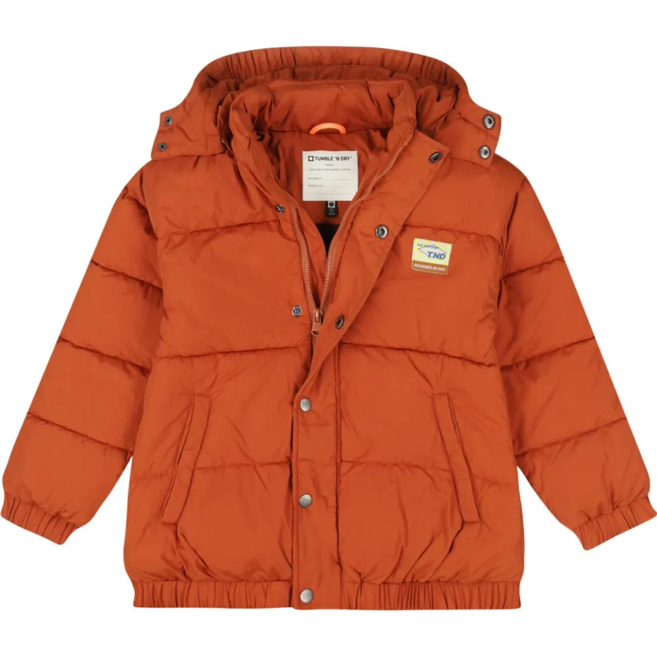 Tumble 'n Dry Bobbie winterjas donker oranje, foto 3