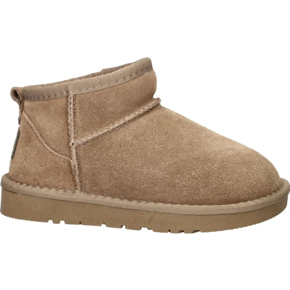Nelson Kids suède enkelboots taupe, foto 4
