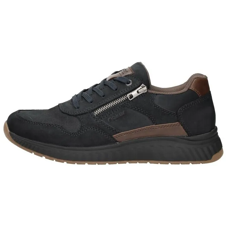 Rieker lage sneakers donkerblauw blauw, foto 2