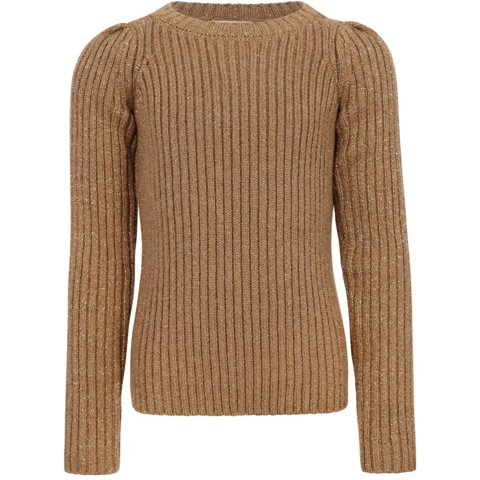 LOOXS 10sixteen sweater goud met glitter, foto 2