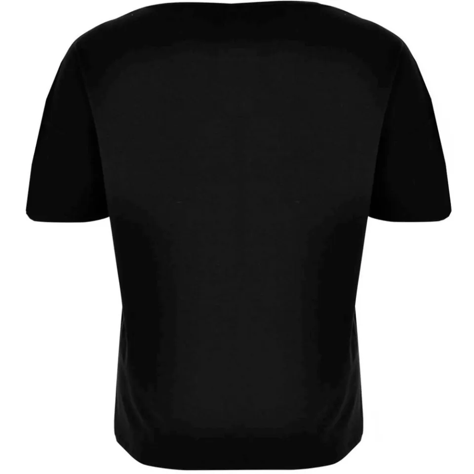 Yoek T-shirt wijd zwart, foto 5