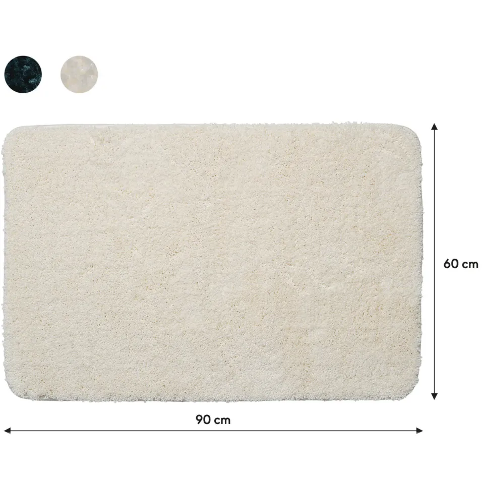 Sealskin Angora badmat 60x90 cm off-white, foto 3