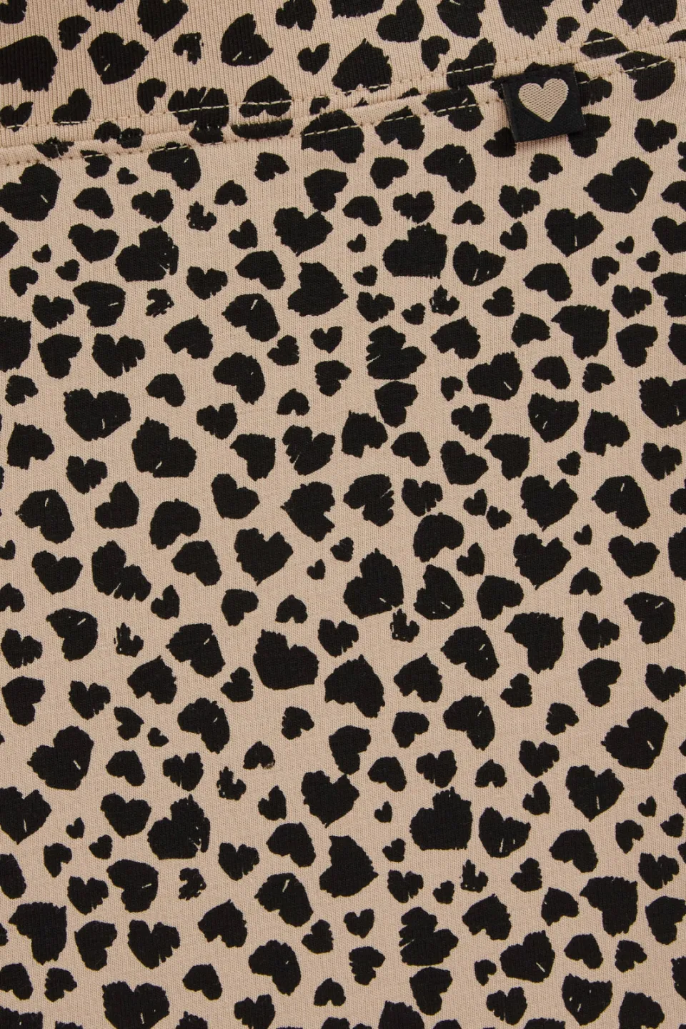 WE Fashion legging zwart/bruin set van 2, foto 6