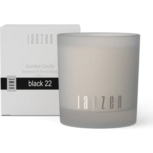 Janzen Black 22 Scented Candle geurkaars
