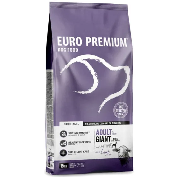 Euro-Premium Adult Giant Lam - Rijst 15 kg, foto 2