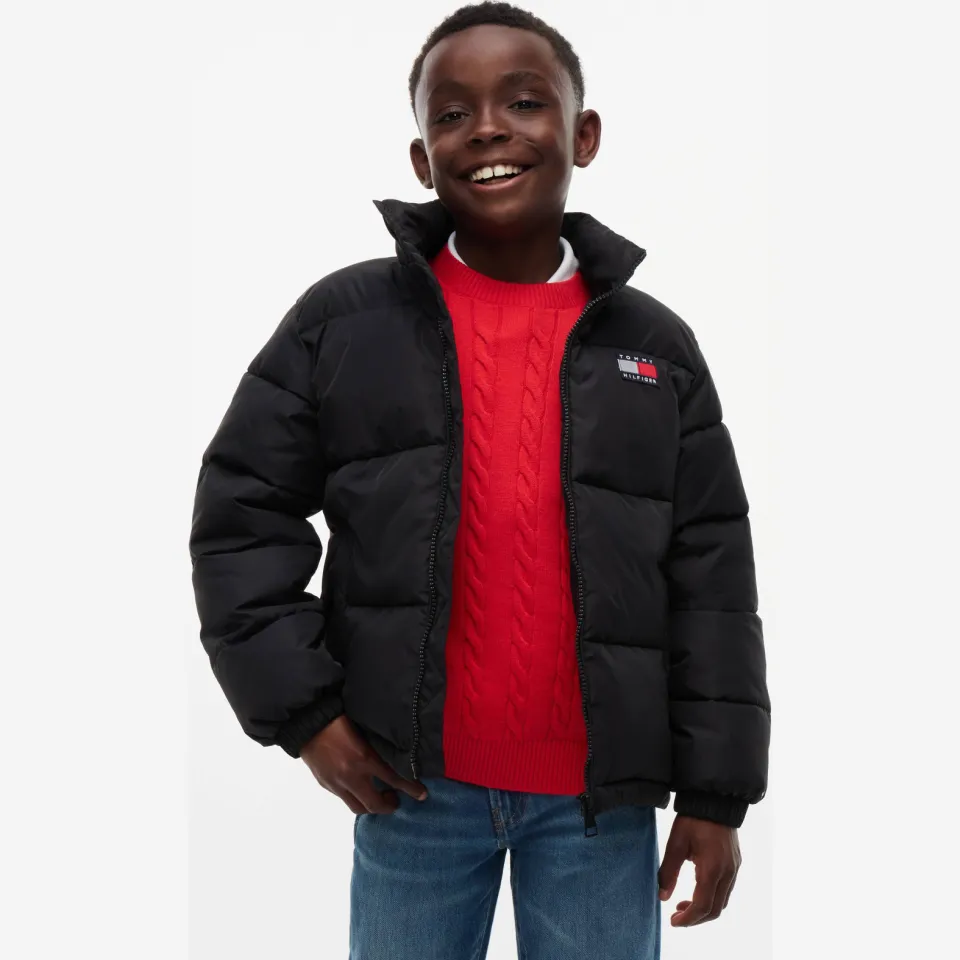 Tommy Hilfiger pufferjas zwart, foto 4