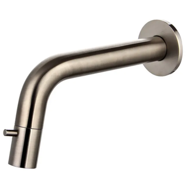 Sanilux Fonteinkraan Sanilux Peralta Inbouw Inkortbaar Rond Gun Metal Gunmetal