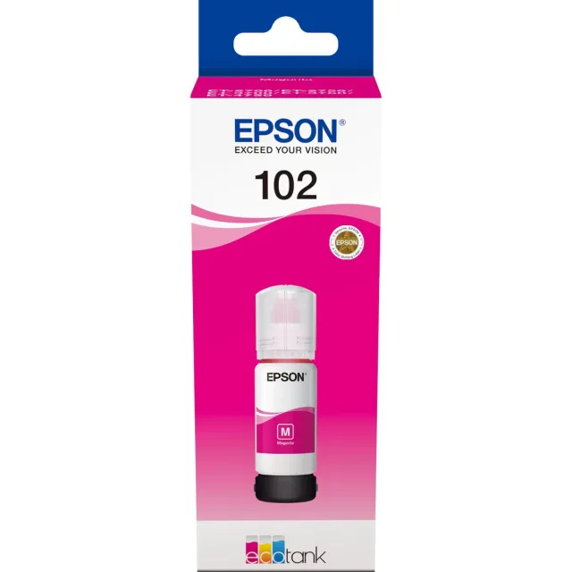 Epson 102 (T03R340) Inktcartridge Magenta, foto 2