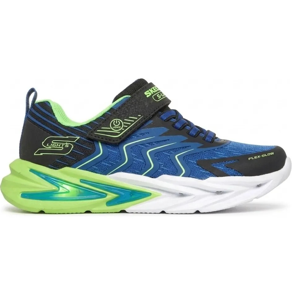 Skechers Flex Glow Ultra Sneakers Jongens Blauw, foto 2