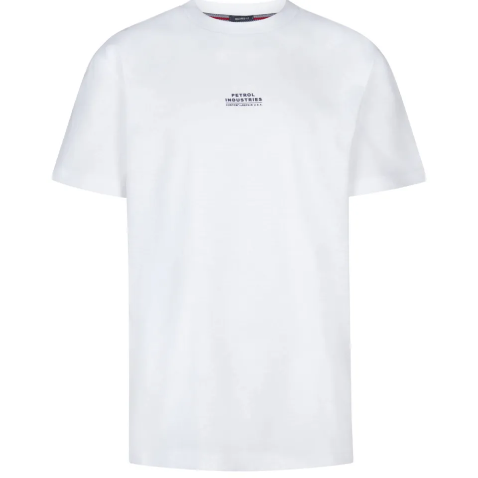 Petrol Industries T-shirt wit, foto 2