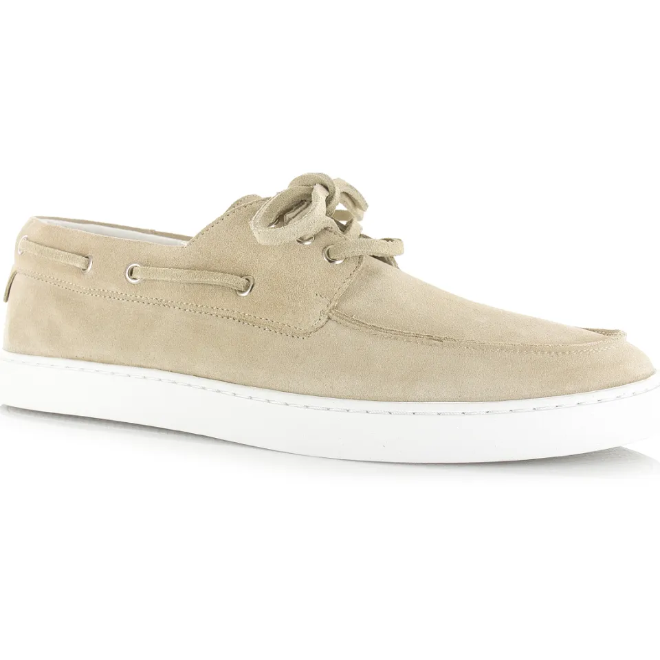 Blackstone Zircon Aster - Papyrus - Suede sneaker (low) beige, foto 3