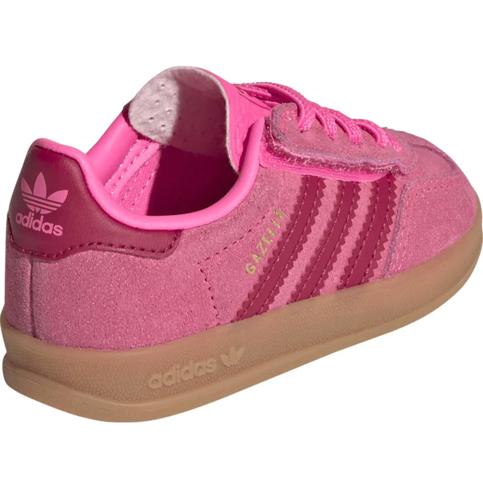 Adidas Originals Gazelle leren sneakers - fuchsia/rood, foto 6