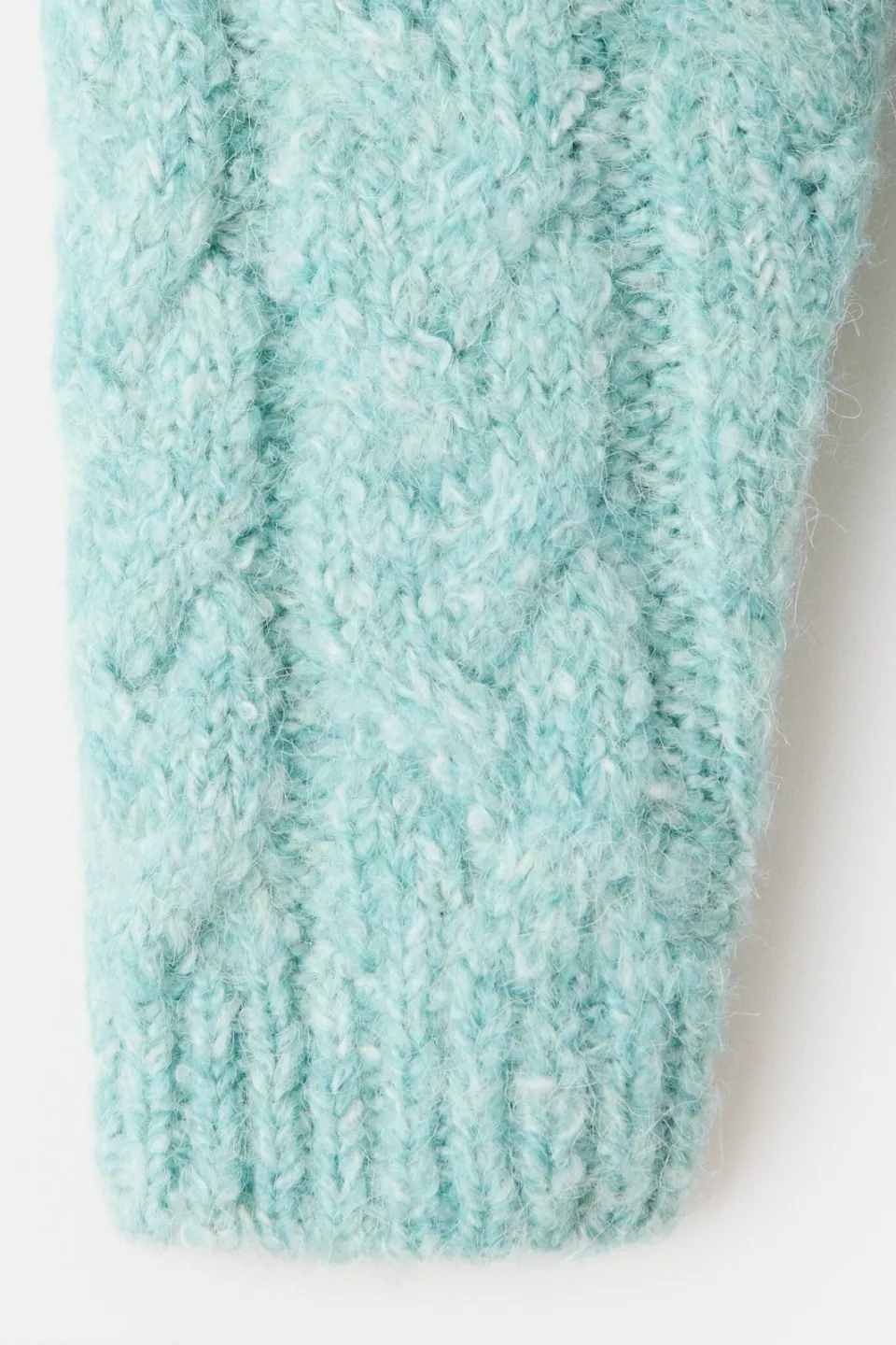 Mango Kids kabeltrui - turquoise, foto 5