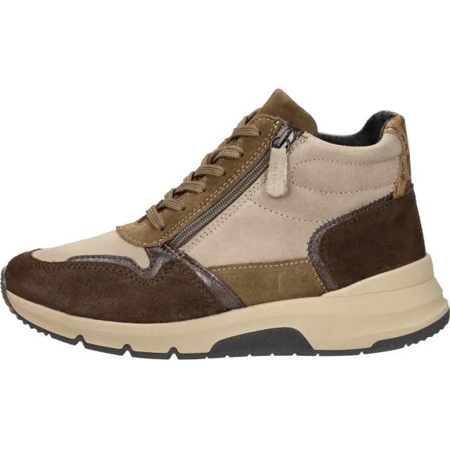 Sub55 Comfort Collection Jasmin 21 hoge sneakers beige, foto 2