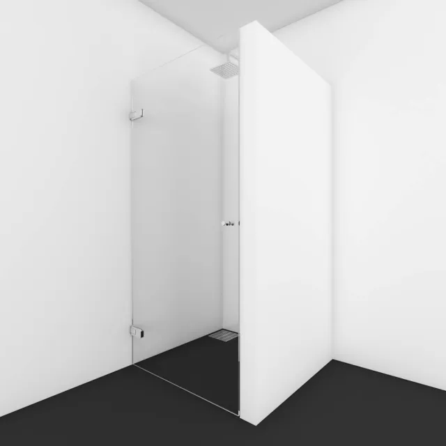 Van Rijn Products GL12 nisdeur chroom