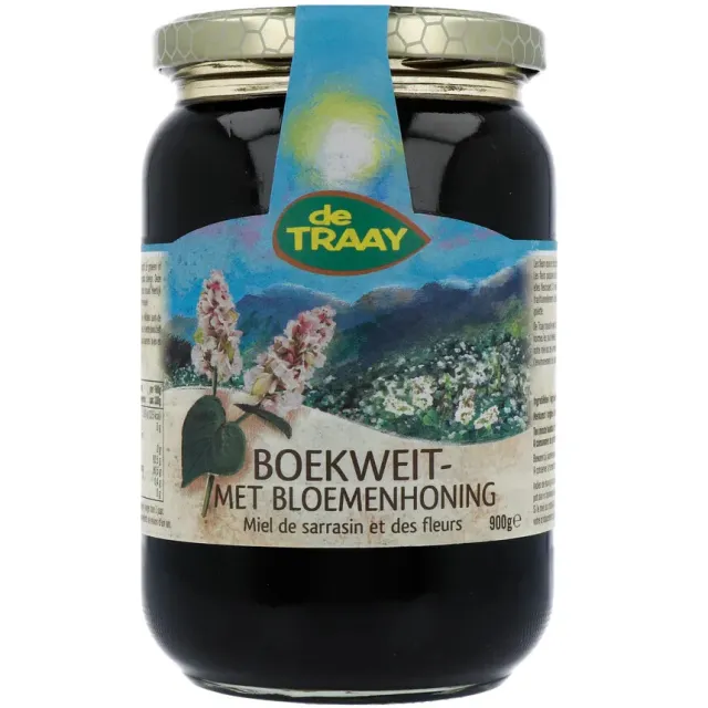 De Traay Honing Boekweit 900 gr