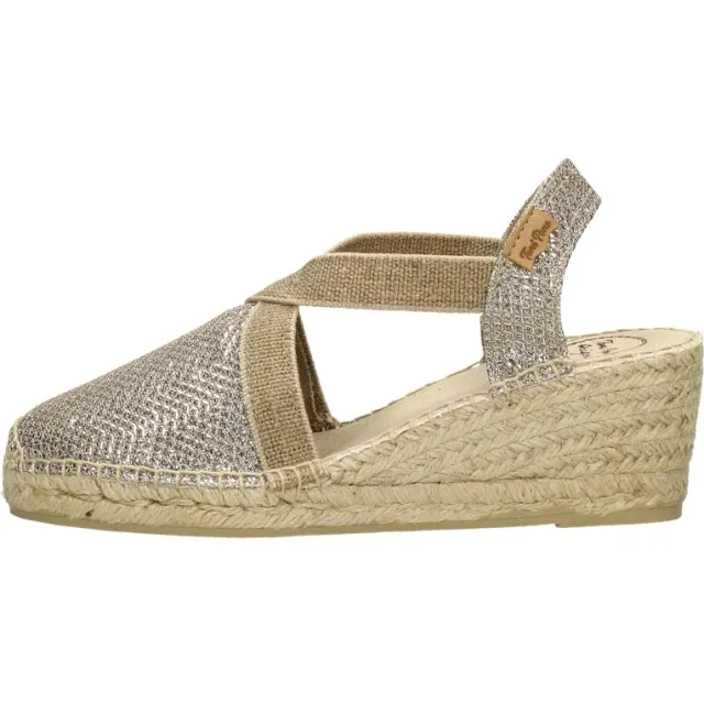 Toni Pons Triton espadrilles goud, foto 2