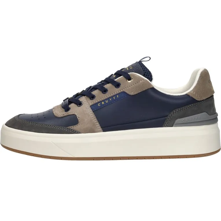 Cruyff Endorsed Tennis lage sneaker blauw, foto 2