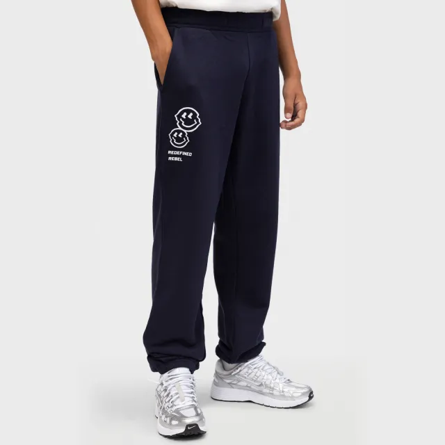 Redefined Rebel joggingbroek met print donkerblauw, foto 3