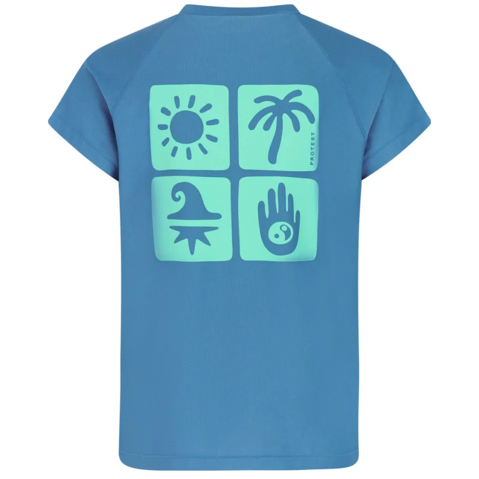 Protest PRTSherrys JR surfshirt blauw, foto 3