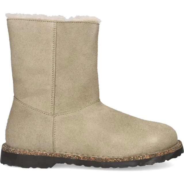 Birkenstock Uppsala Zip suède winterlaars beige