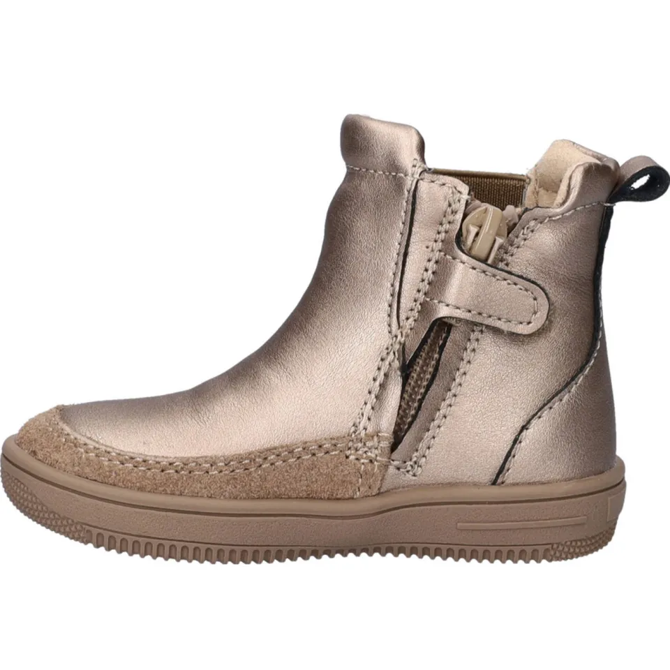 Nelson Kids leren enkelboots goud, foto 5
