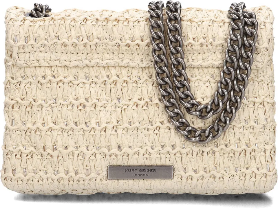 Kurt Geiger Kensington mini schoudertas creme, foto 3