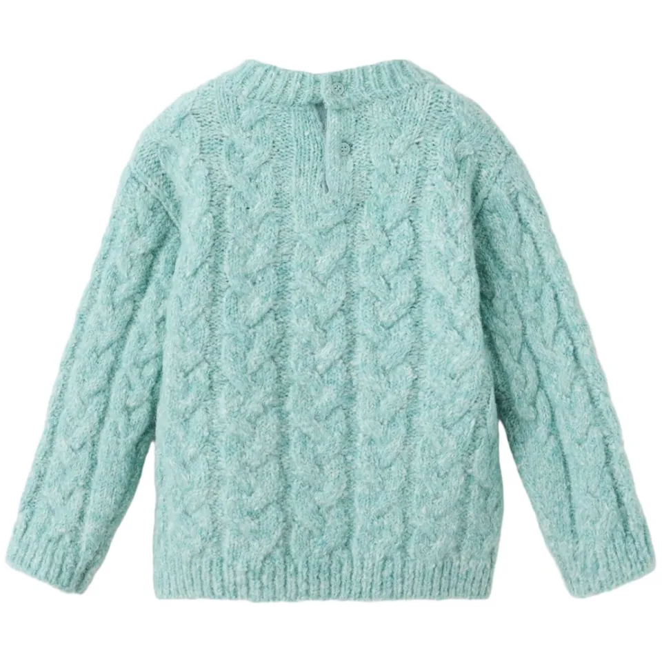 Mango Kids kabeltrui - turquoise, foto 2