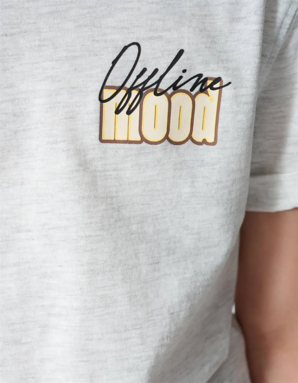 Shoeby T-shirt met print lichtgrijs, foto 8