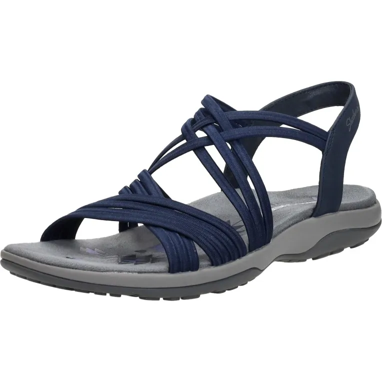 Skechers Reggae Slim Sunnyside sandalen blauw, foto 3
