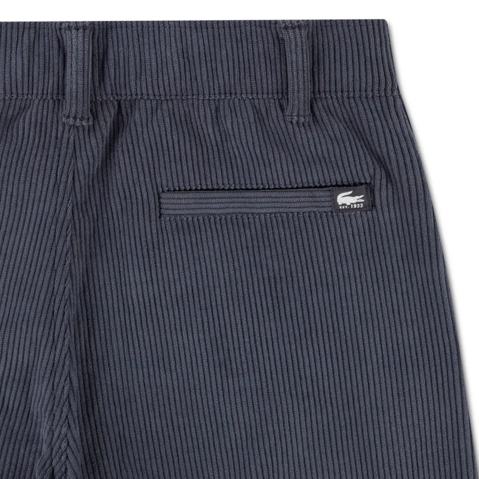 Lacoste casual broek antraciet, foto 6