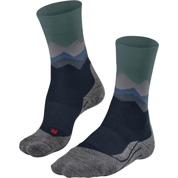 Falke TK2 Crest wandelsok blauw