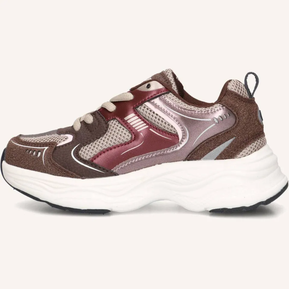 Ton & Ton Sneakers Ilmi Bruin, foto 2
