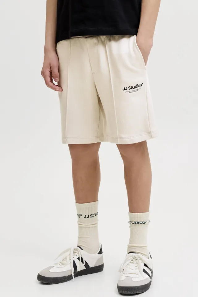 Jack & Jones sweatshort beige, foto 5