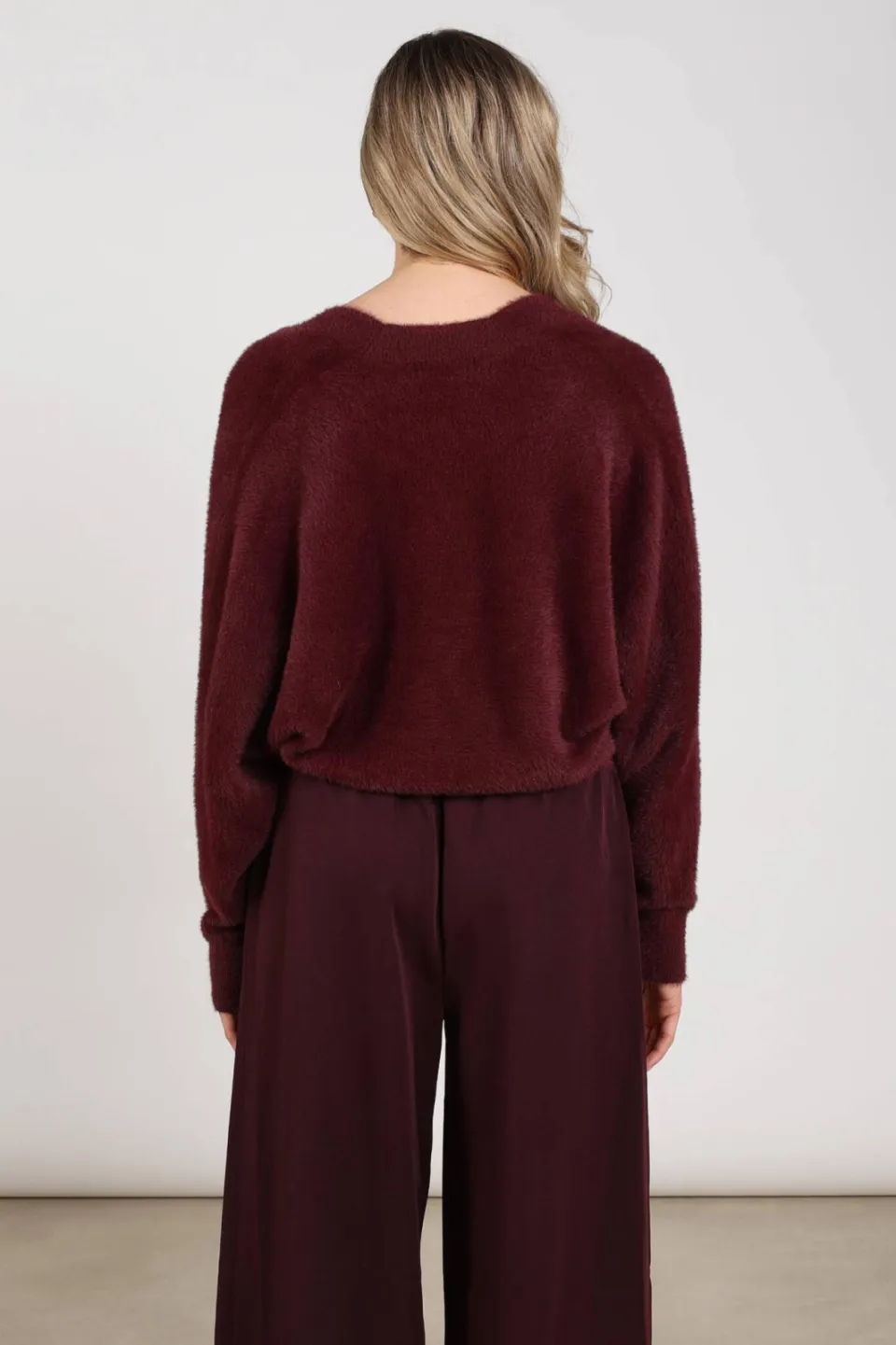 NUKUS pullover - donkerrood, foto 5