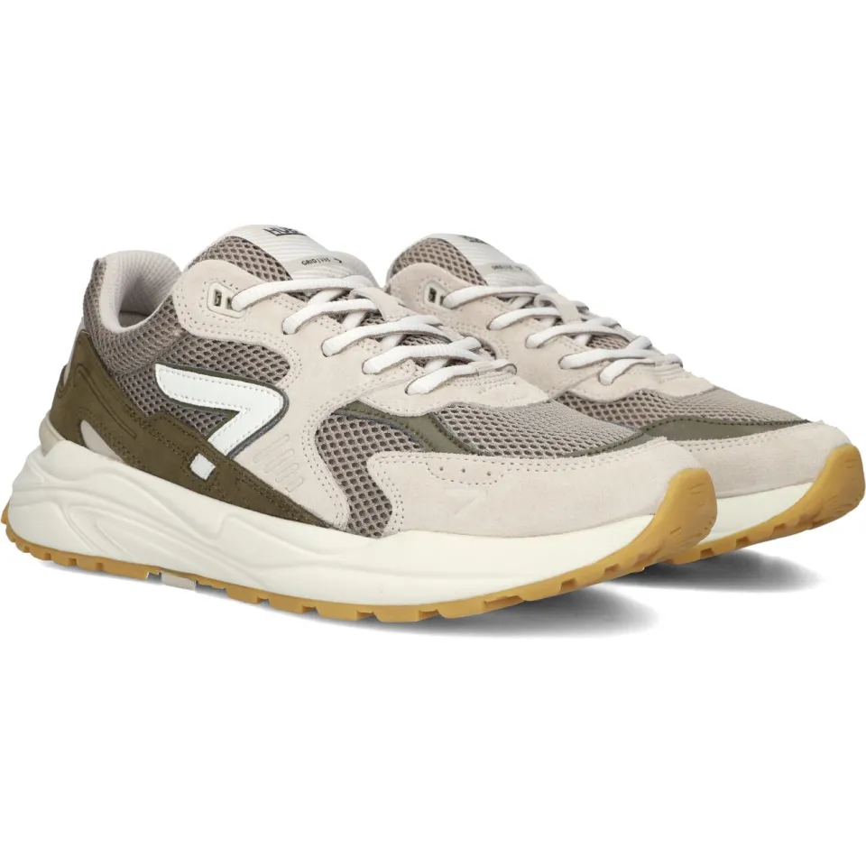 Hub Sneakers Grid Beige, foto 3