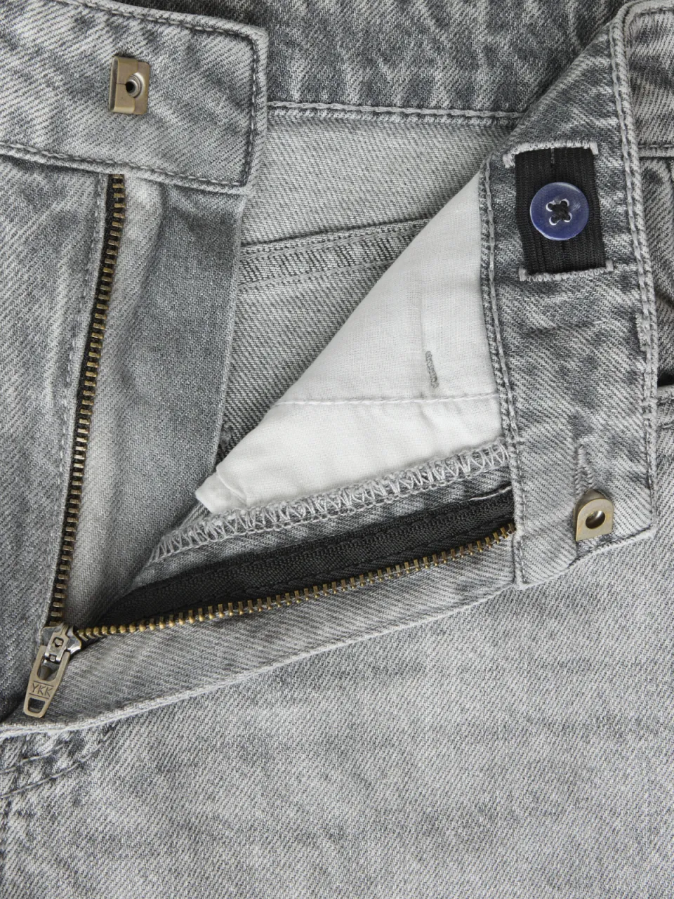 NAME IT KIDS NKMBEN wide leg jeans - grijs, foto 4