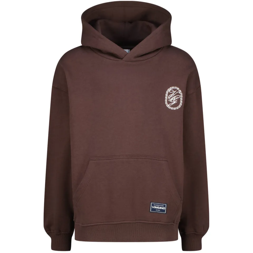 Vingino hoodie met print - donkerbruin, foto 2