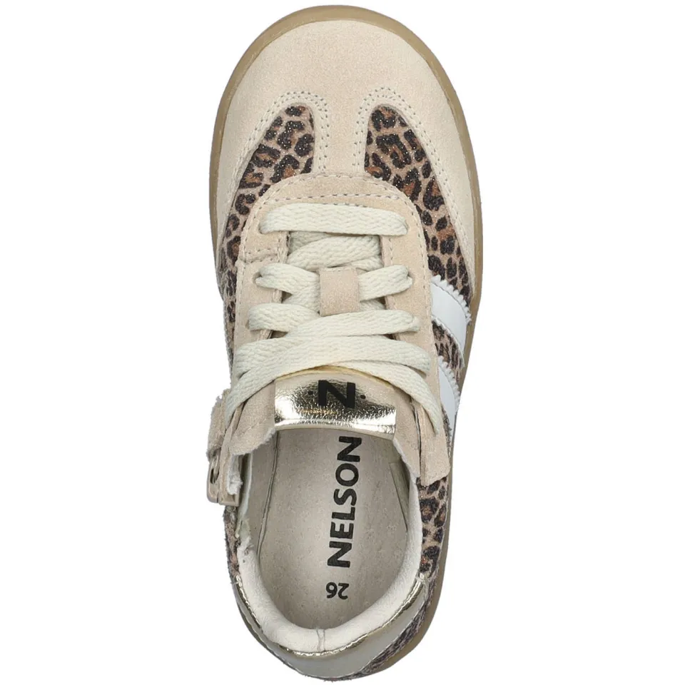 Nelson Kids suède sneakers leopard, foto 5