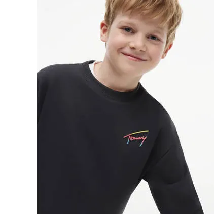Tommy Hilfiger sweater met backprint - zwart, foto 3