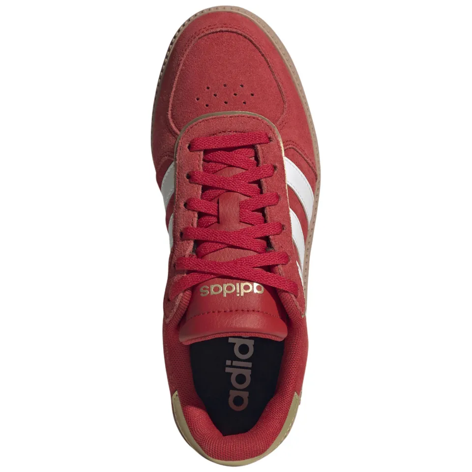 Adidas Sportswear Breaknet Sleek leren sneakers - rood/wit, foto 2