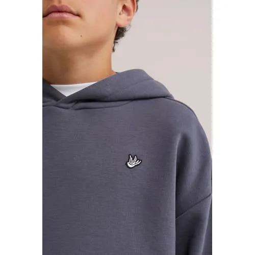 WE Fashion sweat hoodie - antraciet, foto 4