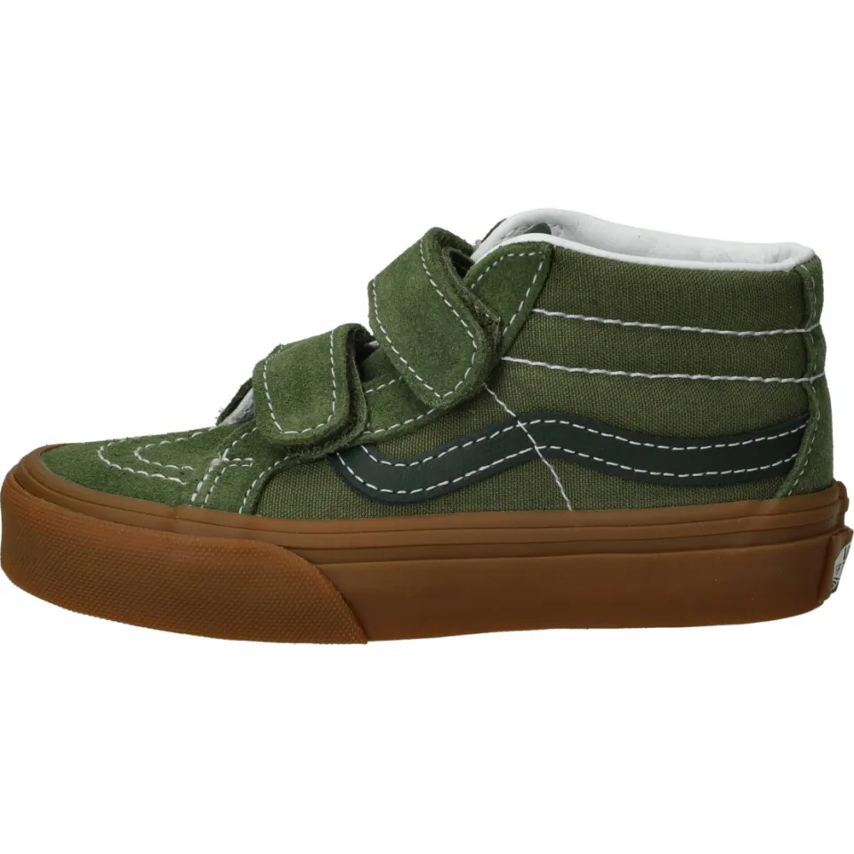 Vans SK8-Mid Reissue V hoge sneakers olijfgroen, foto 6