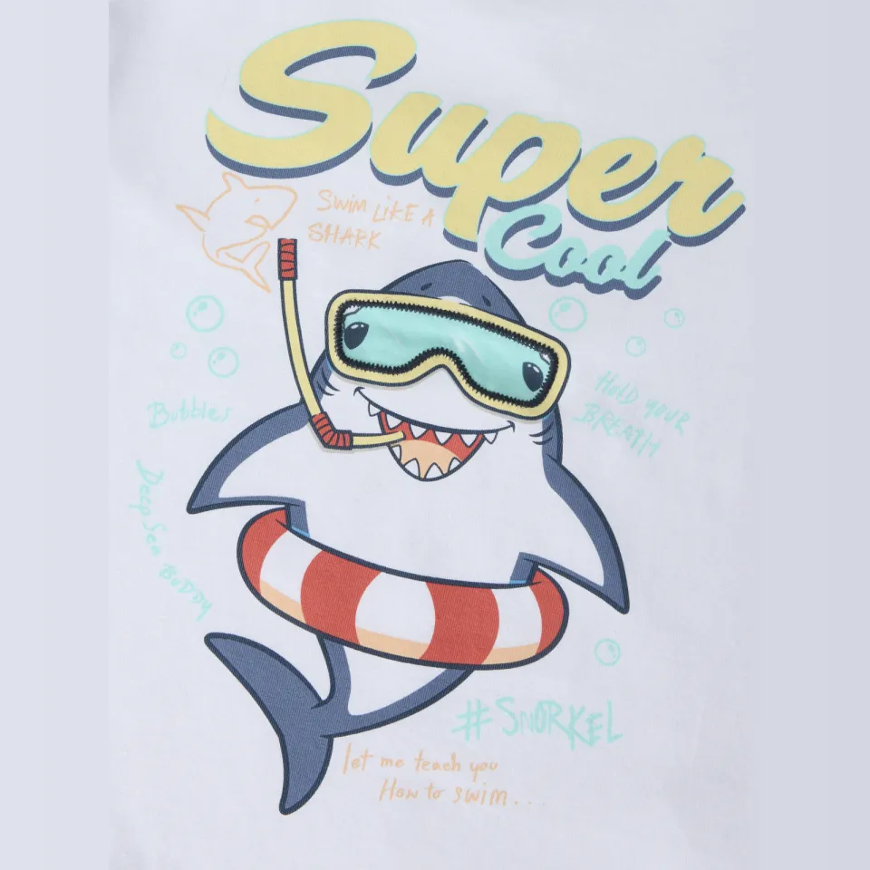 NAME IT t-shirt wit met print, foto 3